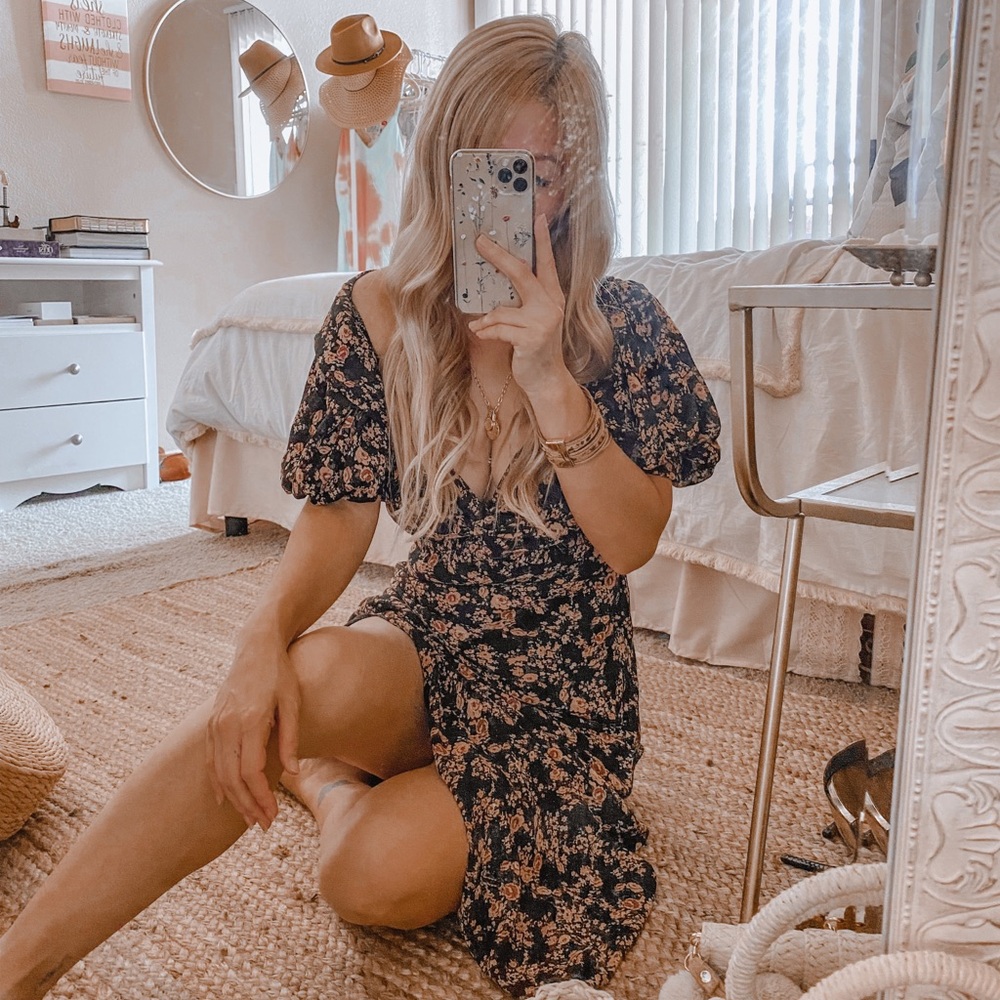 Puff Sleeve Dress